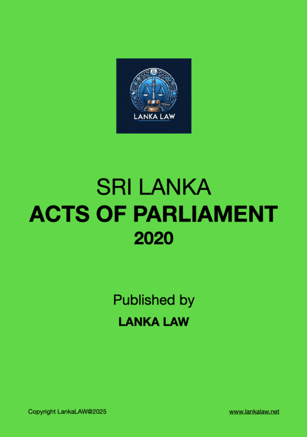 Acts of Parliament 2020