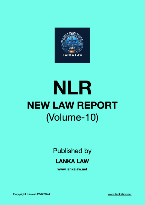 New Law Report (Volume 10)