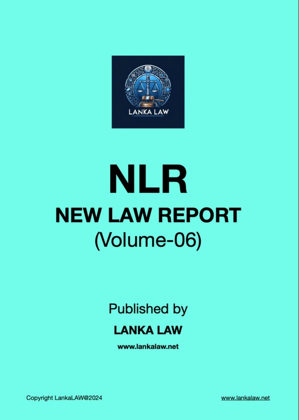 New Law Report (Volume 6)