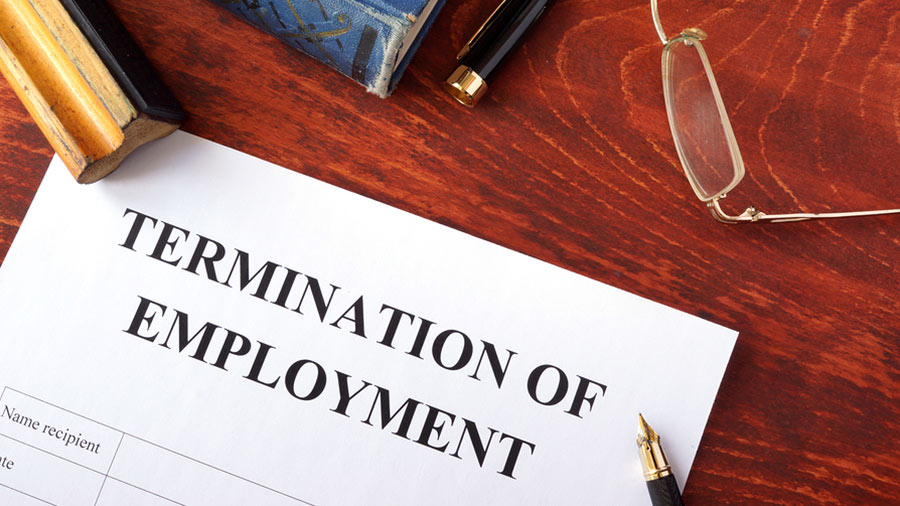 Compensation following termination of employment