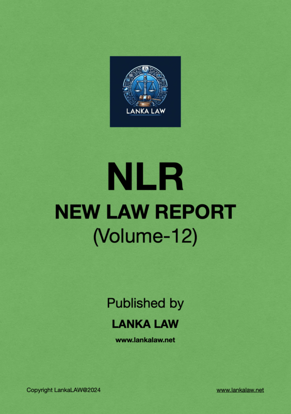 New Law Report (Volume 12)