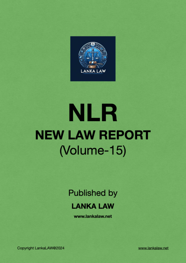 New Law Report (Volume 15)