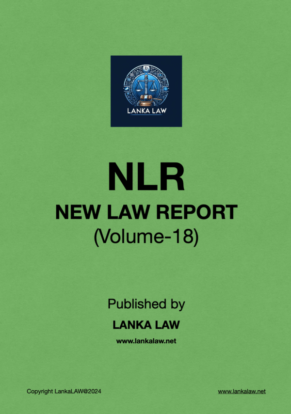 New Law Report (Volume 18)