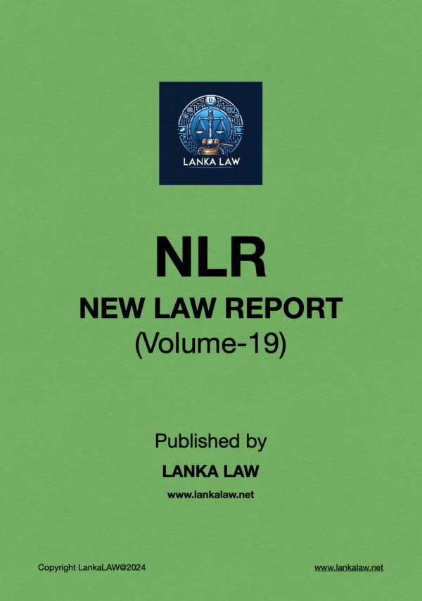 New Law Report (Volume 19)