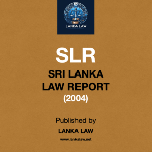 Sri Lanka Law Report (2004)