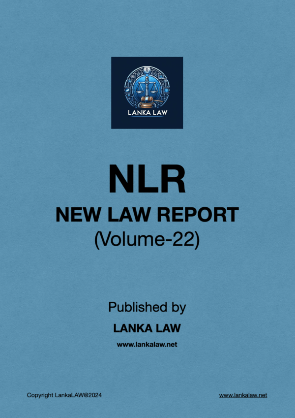 New Law Report (Volume 22)