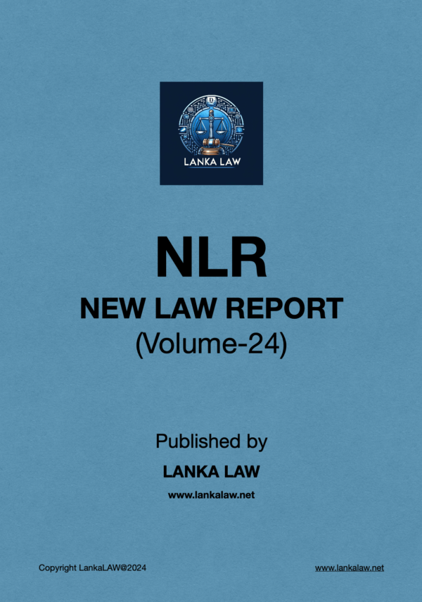 New Law Report (Volume 24)