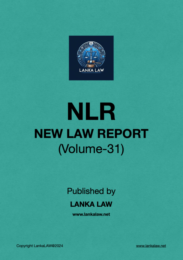 New Law Report (Volume 31)