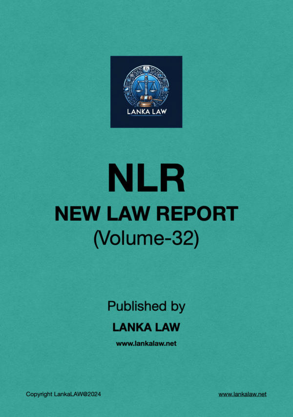 New Law Report (Volume 32)