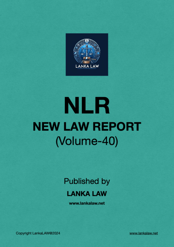 New Law Report (Volume 40)