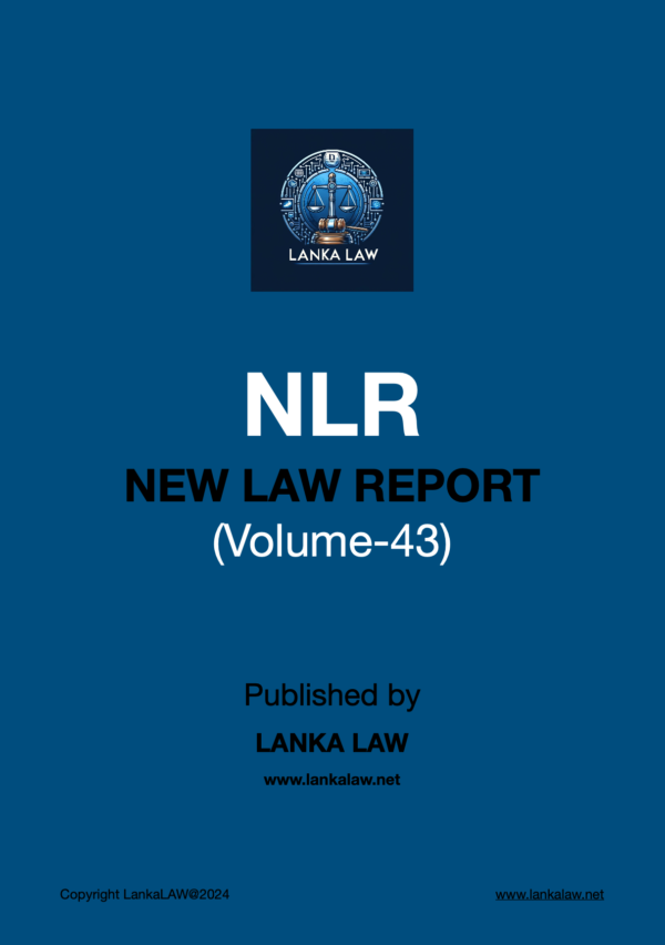 New Law Report (Volume 43)