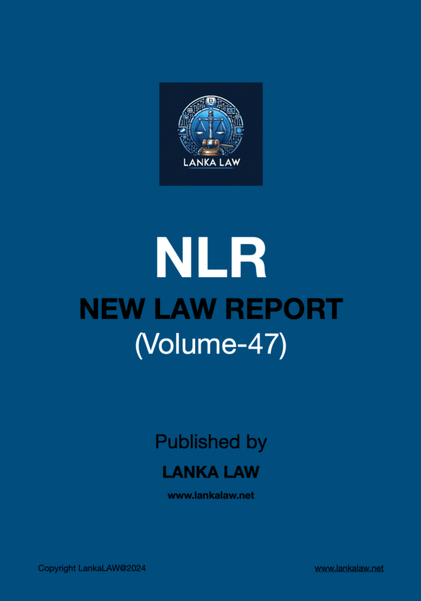 New Law Report (Volume 47)