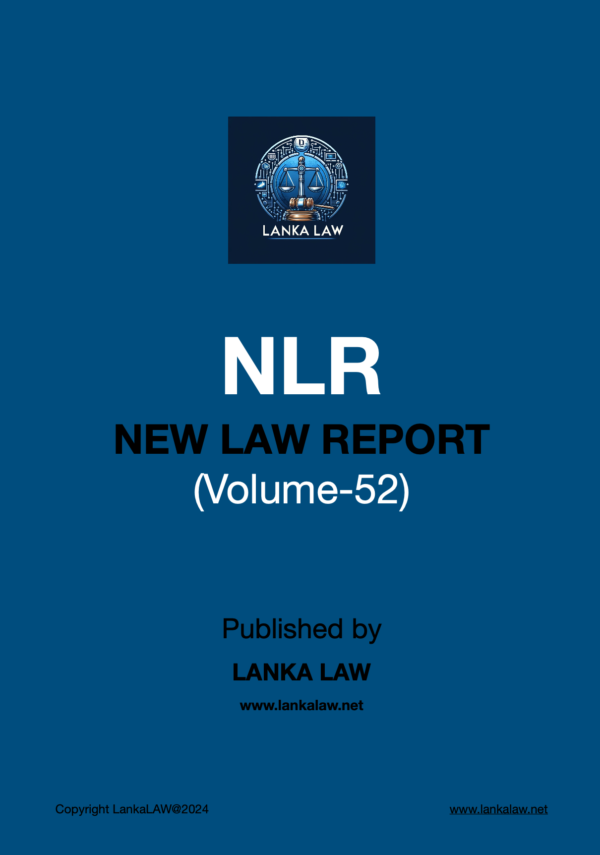 New Law Report (Volume 52)