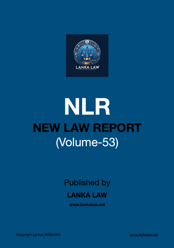 New Law Report (Volume 53)