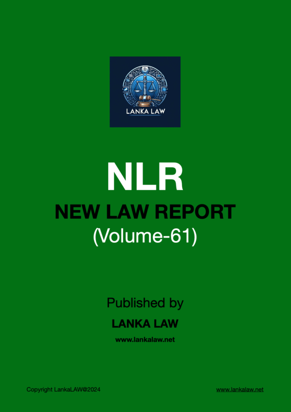 New Law Report (Volume 61)