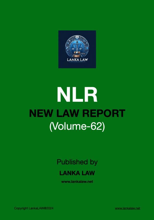 New Law Report (Volume 62)