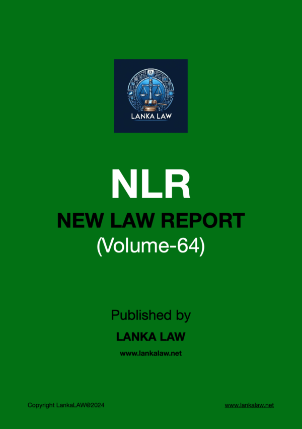 New Law Report (Volume 64)