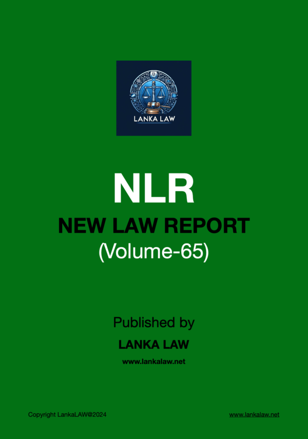 New Law Report (Volume 65)