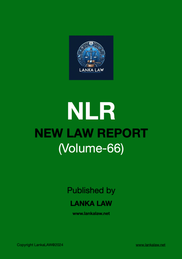 New Law Report (Volume 66)