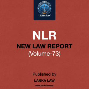 New Law Report (Volume 73)