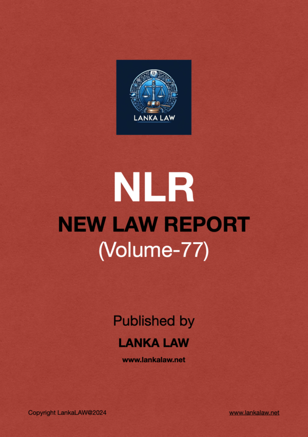 New Law Report (Volume 77)