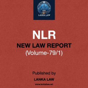 New Law Report (Volume 79/1)