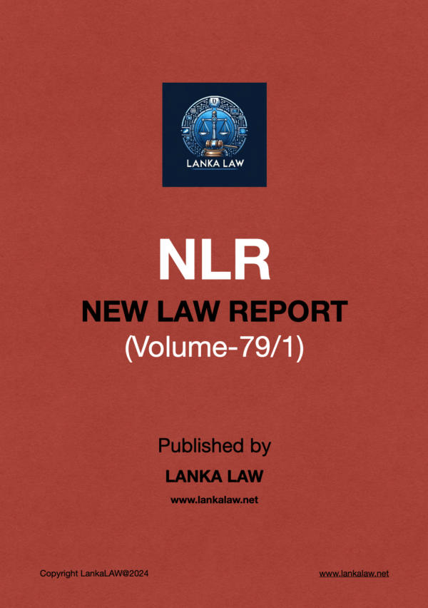 New Law Report (Volume 79/1)