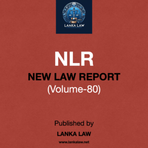 New Law Report (Volume 80)