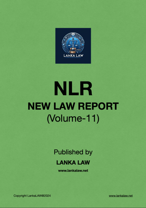 New Law Report (Volume 11)