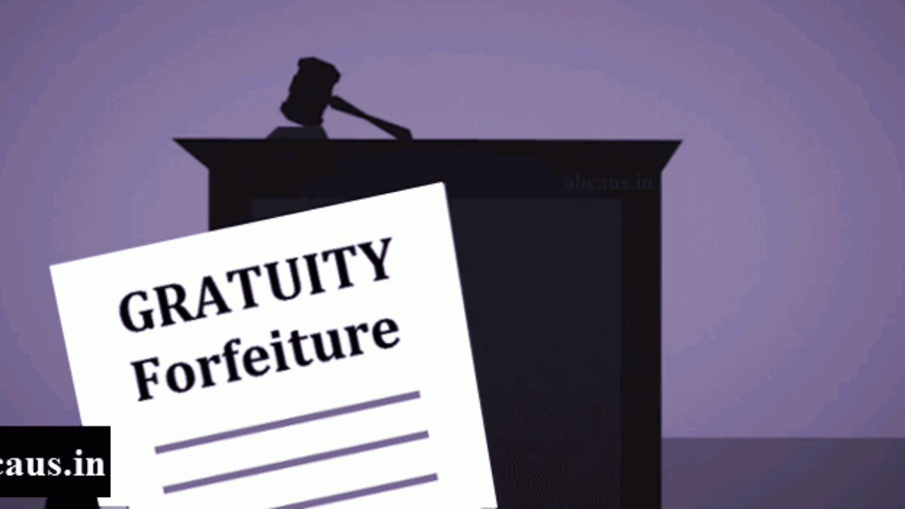 Forfeiture of gratuity payments due to allegations of fraud