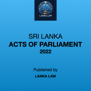 Acts of Parliament 2022