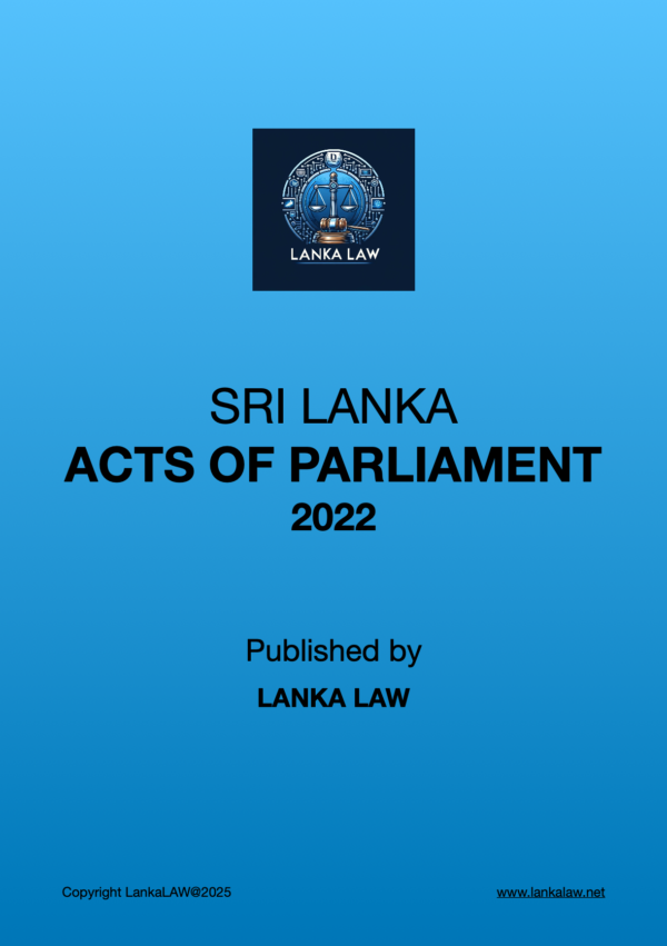 Acts of Parliament 2022