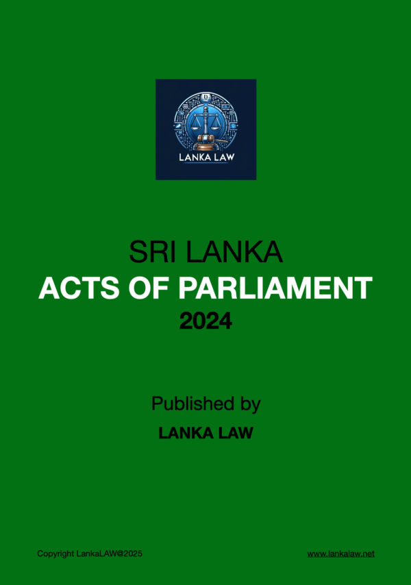 Acts of Parliament 2024