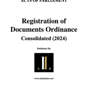 Registration of Documents Ordinance (Consolidated) 2024